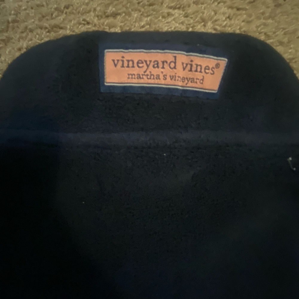 Vineyard Vines sweater Navy and Blue Half-Zip Sweater small - Picture 6 of 6